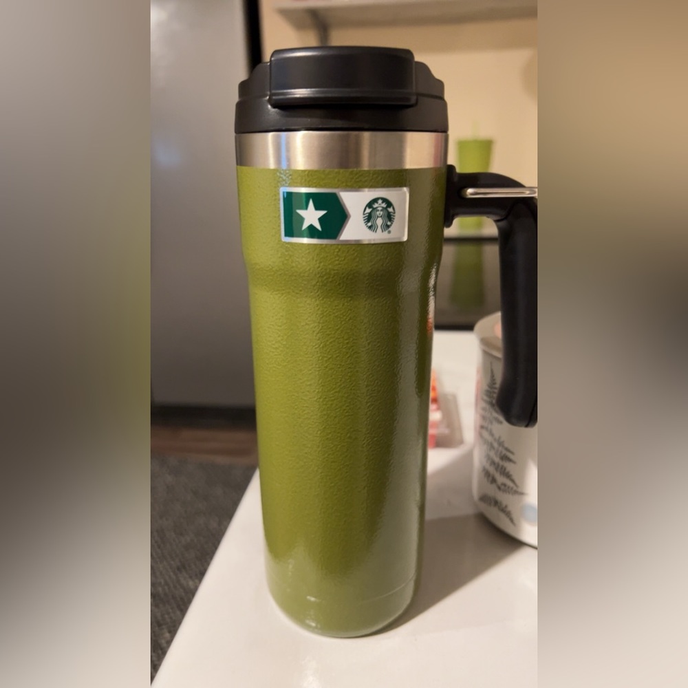 RARE new Starbucks x Stanley limited edition military tumblr 20oz